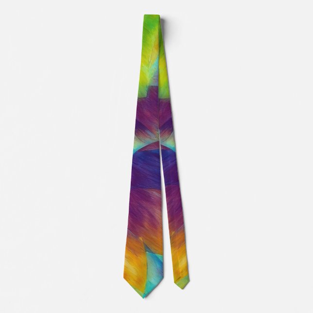 Colourful and Cool Art Tie (Front)
