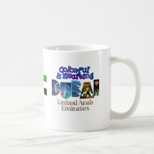 Colourful and Exciting Dubai Coffee Mug