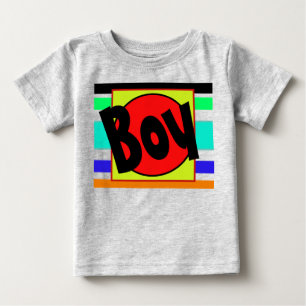 Colourful and Fun Bold Stripe Baby T-Shirt