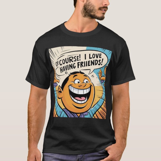 Colourful and fun cartoon T-shirts for every lifes (Front)