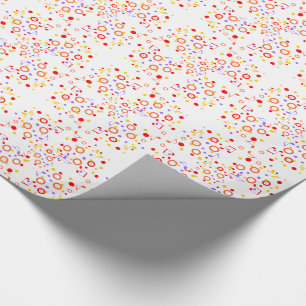 Colourful and Music Notes Wrapping Paper