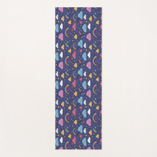 Colourful And Playful Seamless Yoga Mat