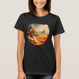 Colourful and Surreal Desert Landscape T-Shirt