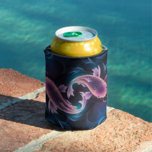 Colourful and Translucent Exotic Fish Aquarium Can Cooler