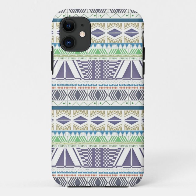 Colourful and Unique Aztec Art iPhone 5 Case (Back)