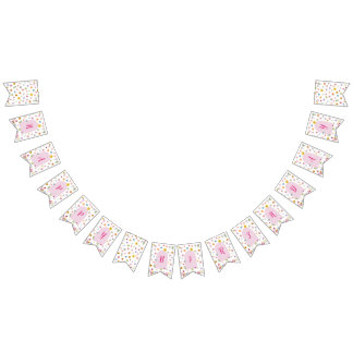 Colourful and Vibrant Wildflower Bunting Flag