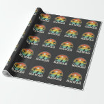 Colourful and Vintage Hawaii Surfing Wrapping Paper<br><div class="desc">Retro Surfer and Vintage Beach Designs. Colourful and Vintage Hawaii Surfing.</div>