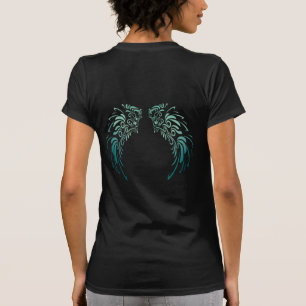 Colourful Angel Feathers T-Shirt