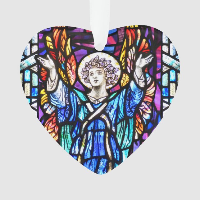 Colourful Angel Ornament (Front)