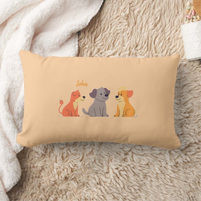 Colourful Animal Print Throw Pillow (Blanket)