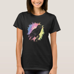 Colourful Animal Wise Bird Forest Owl T-Shirt