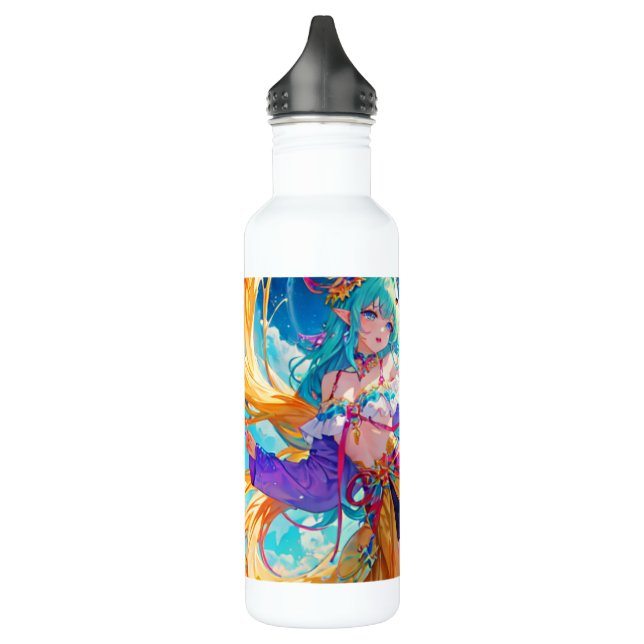 Colourful/anime/cartoon  710 ml water bottle (Left)