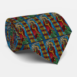 Colourful Annunciation With Mary Tie