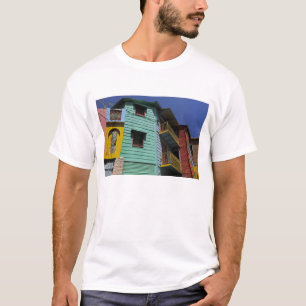 Colourful architecture of La Boca neighbourhood T-Shirt