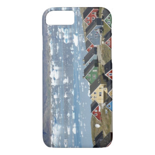 Colourful architecture of the town, Narsaq, iPhone 8/7 Case