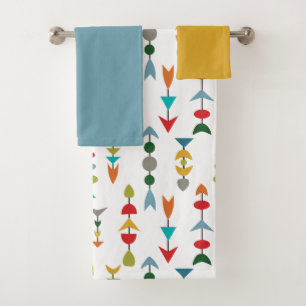 Colourful Arrows Bath Towel Set