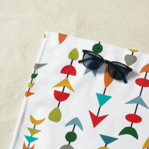 Colourful Arrows Beach Towel