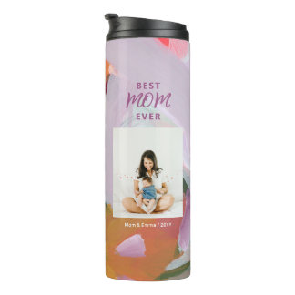 Colourful Art Best Mum Mother's Day Photo Gift Thermal Tumbler