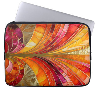 Colourful Art Deco Laptop Case