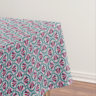 Colourful art deco pattern. tablecloth