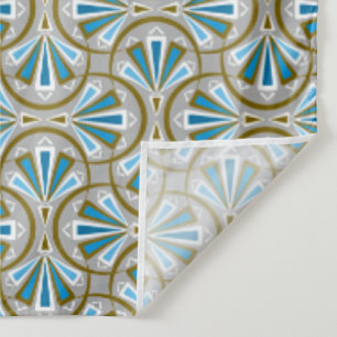 Colourful art deco pattern. tapestry