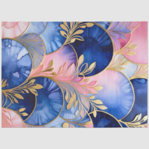 Colourful Art Deco Tissue Paper