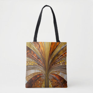 Colourful Art Deco Tote Bag