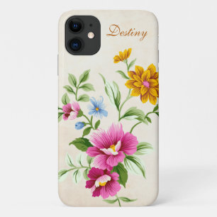 Colourful Art Floral Bouquet iPhone 11 Case