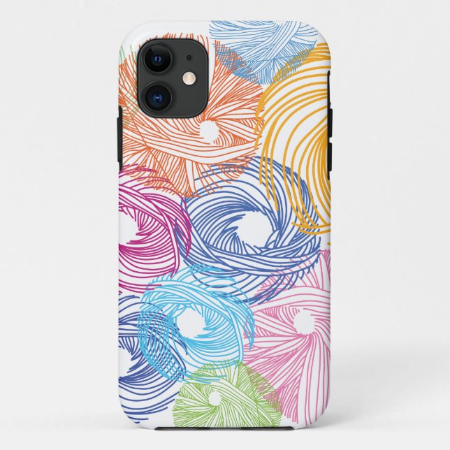 Colourful art illustration case (Back)