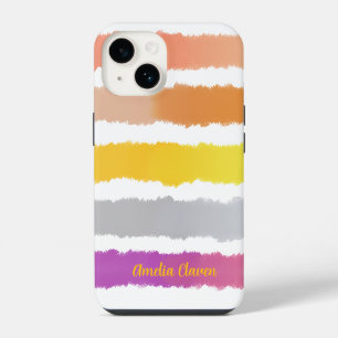 Colourful Art Painting Watercolor Pattern iPhone 14 Case