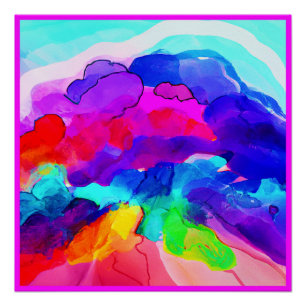 Colourful Art Patterns Design. Buy Now Poster