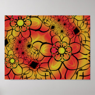 Colourful Art poster from Jimette Design.