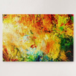 Colourful Artist Palette Jigsaw Puzzle