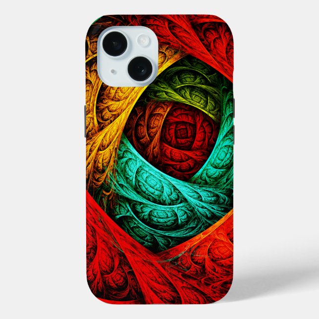 Colourful Artistic Modern Abstract Art Pattern #09 Case-Mate iPhone Case (Back)