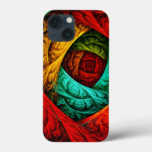 Colourful Artistic Modern Abstract Art Pattern #09 iPhone 13 Mini Case