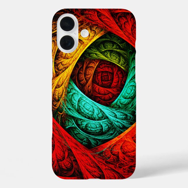 Colourful Artistic Modern Abstract Art Pattern #09 Case-Mate iPhone Case (Back)