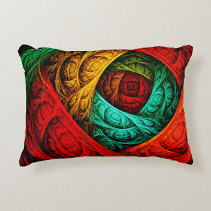Colourful Artistic Modern Abstract Art Pattern #09 Decorative Cushion