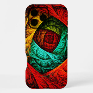 Colourful Artistic Modern Abstract Art Pattern #09 iPhone 16 Pro Max Case