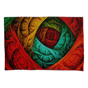Colourful Artistic Modern Abstract Art Pattern #09 Pillowcase