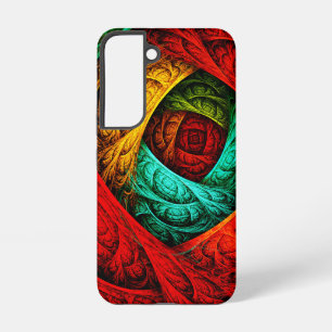 Colourful Artistic Modern Abstract Art Pattern #09 Samsung Galaxy Case