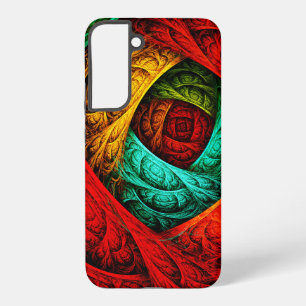 Colourful Artistic Modern Abstract Art Pattern #09 Samsung Galaxy Case