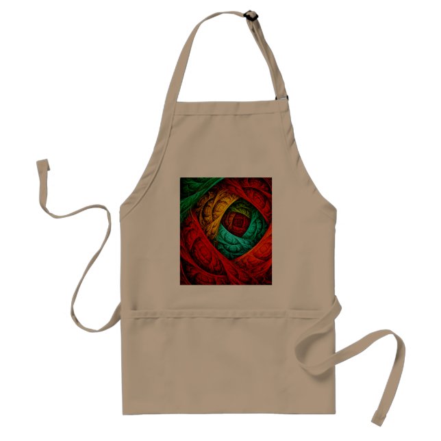 Colourful Artistic Modern Abstract Art Pattern #09 Standard Apron (Front)