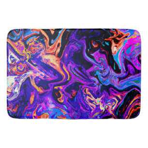 Colourful Artistic Patterns Bath Mat