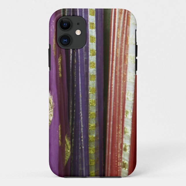 Colourful Asian Scarves Case-Mate iPhone Case (Back)
