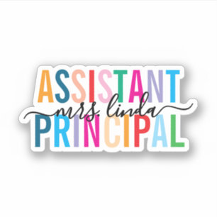 Colourful Assistant Principal Custom Script Name