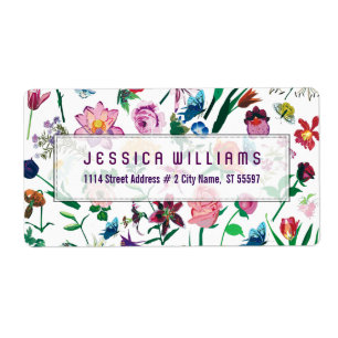 Colourful Assorted Flowers Pattern