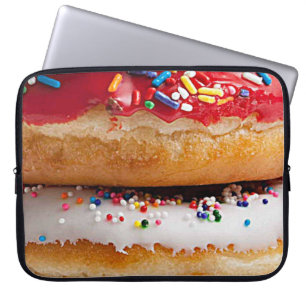 Colourful Assorted Sprinkles Chocolate Sweet Laptop Sleeve