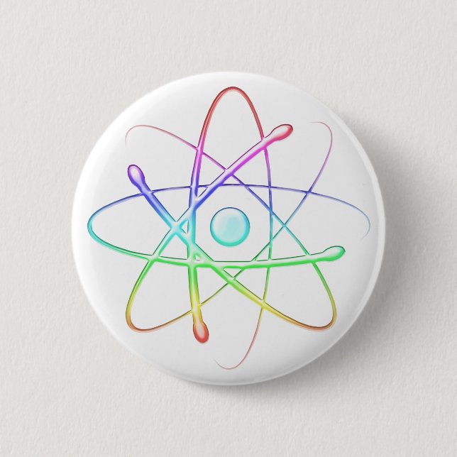 Colourful Atom (008) - Button (Front)