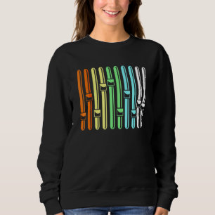 Colourful Audio Engineer Sound Vu Metre Sweatshirt