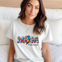 Colourful Autism Puzzle Pieces T-Shirt
